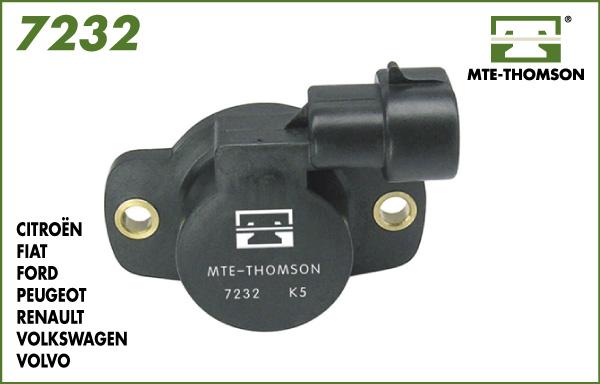 MTE-Thomson 7232 - Датчик, положення дросельної заслінки avtolavka.club