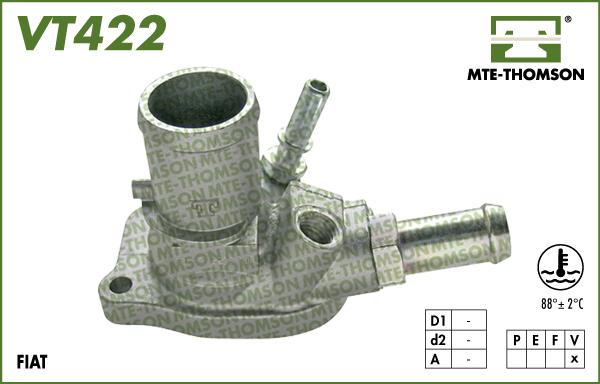 MTE-Thomson VT422.88 - Термостат, охолоджуюча рідина avtolavka.club