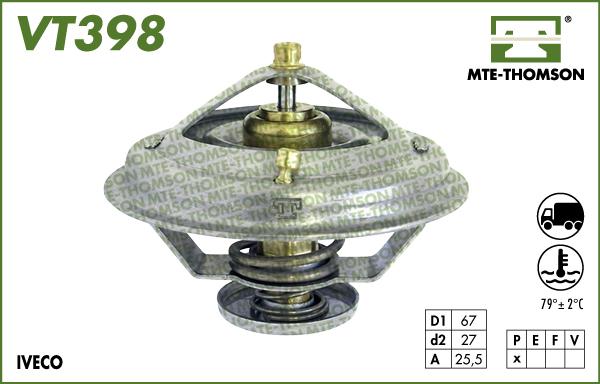 MTE-Thomson VT398.79 - Термостат, охолоджуюча рідина avtolavka.club