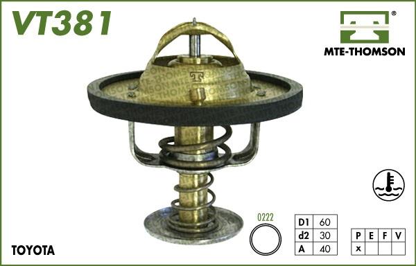 MTE-Thomson VT381.76 - Термостат, охолоджуюча рідина avtolavka.club