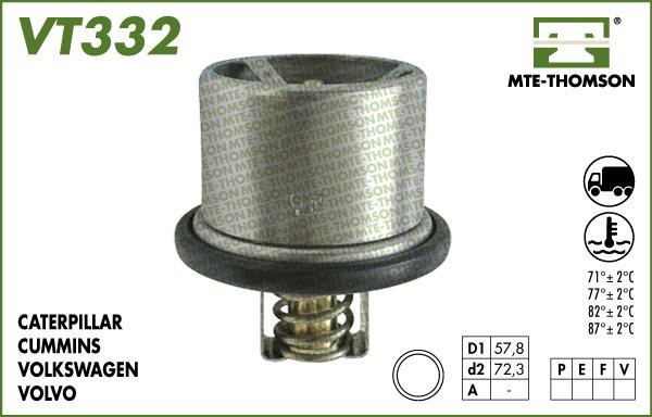 MTE-Thomson VT332.86 - Термостат, охолоджуюча рідина avtolavka.club
