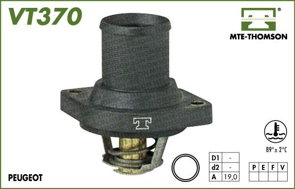 MTE-Thomson VT370.89 - Термостат, охолоджуюча рідина avtolavka.club