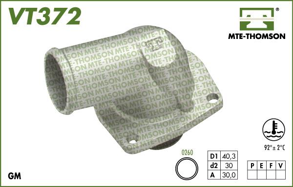 MTE-Thomson VT372.92 - Термостат, охолоджуюча рідина avtolavka.club