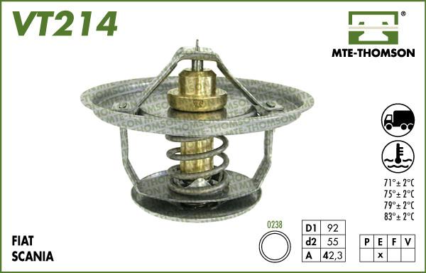 MTE-Thomson VT214.79 - Термостат, охолоджуюча рідина avtolavka.club