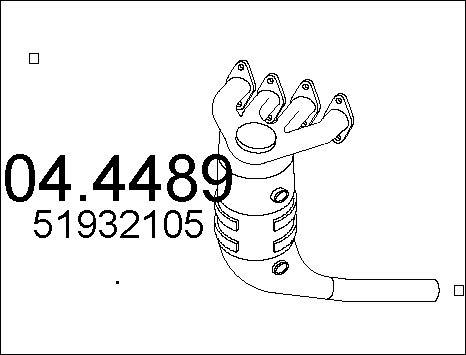 MTS 04.4489 - Каталізатор avtolavka.club