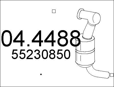 MTS 04.4488 - Каталізатор avtolavka.club