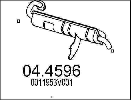 MTS 04.4596 - Каталізатор avtolavka.club