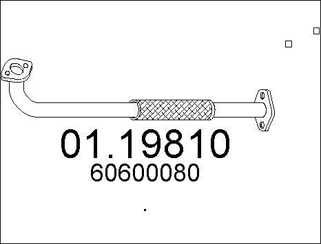 MTS 01.19810 - Труба вихлопного газу avtolavka.club