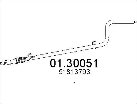 MTS 01.30051 - Предглушітель вихлопних газів avtolavka.club