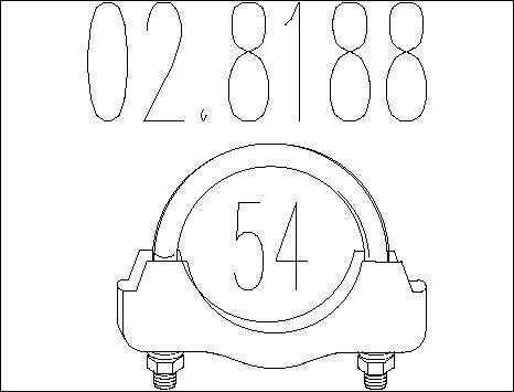 MTS 02.8188 - З'єднувальні елементи, система випуску avtolavka.club