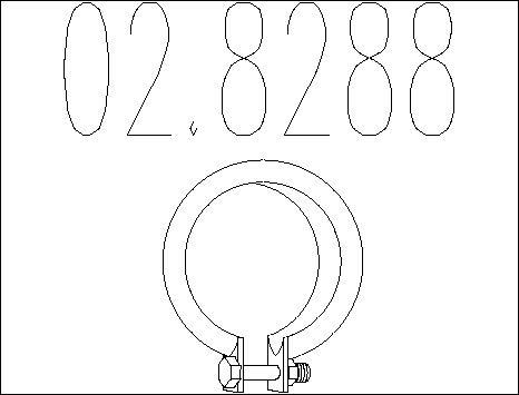 MTS 02.8288 - З'єднувальні елементи, система випуску avtolavka.club