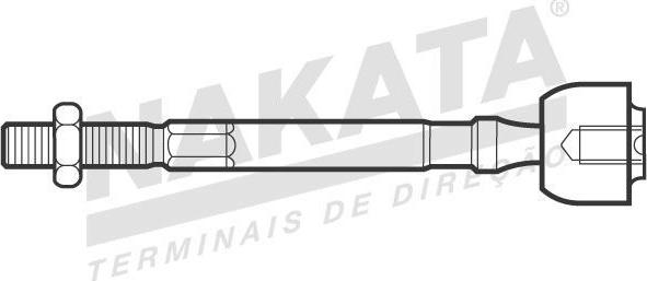 NAKATA N 93008 - Осьовий шарнір, рульова тяга avtolavka.club