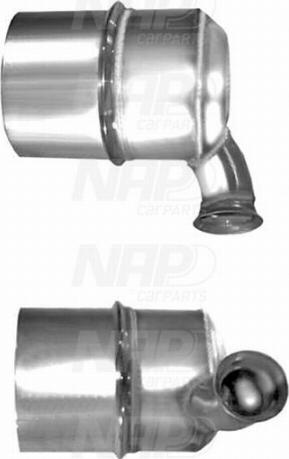NAP CAC10407 - Труба вихлопного газу avtolavka.club