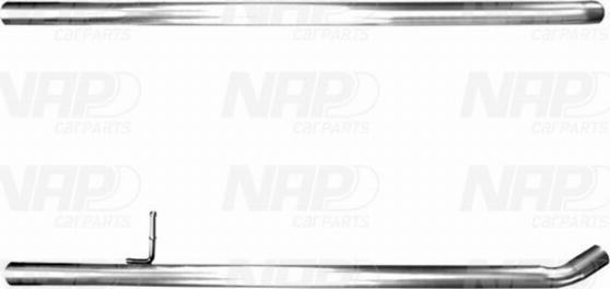 NAP CAC10430 - Труба вихлопного газу avtolavka.club