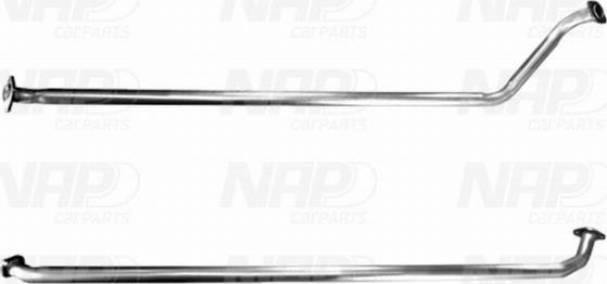 NAP CAC10548 - Труба вихлопного газу avtolavka.club