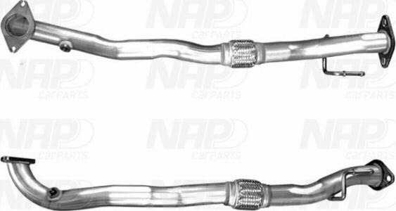 NAP CAC10538 - Труба вихлопного газу avtolavka.club