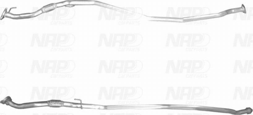 NAP CAC10632 - Труба вихлопного газу avtolavka.club