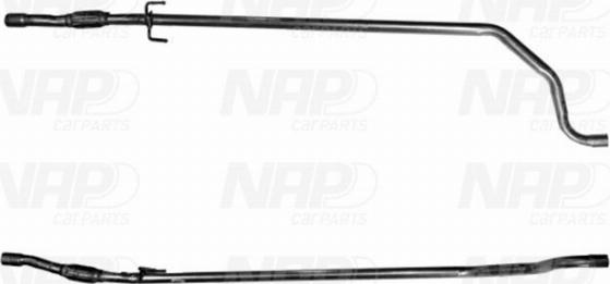 NAP CAC10096 - Труба вихлопного газу avtolavka.club