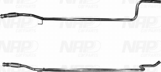 NAP CAC10146 - Труба вихлопного газу avtolavka.club