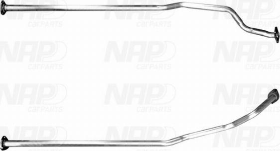 NAP CAC10356 - Труба вихлопного газу avtolavka.club