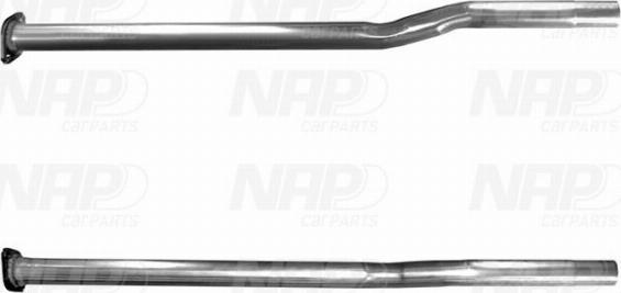 NAP CAC10331 - Труба вихлопного газу avtolavka.club