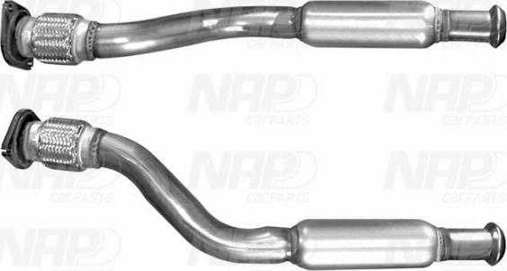 NAP CAC10283 - Труба вихлопного газу avtolavka.club