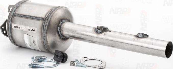 NAP CAD10228 - Сажі / частковий фільтр, система вихлопу ОГ avtolavka.club