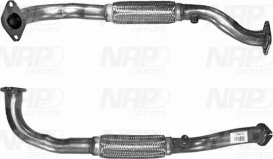 NAP CAF10364 - Труба вихлопного газу avtolavka.club