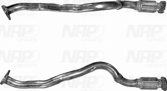 NAP CAF10378 - Труба вихлопного газу avtolavka.club