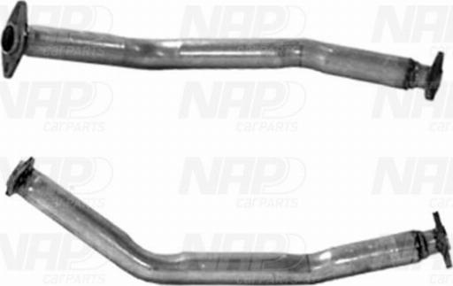 NAP CAF10234 - Труба вихлопного газу avtolavka.club