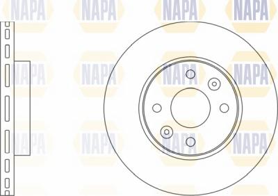 NAPA NBD5496 - Гальмівний диск avtolavka.club