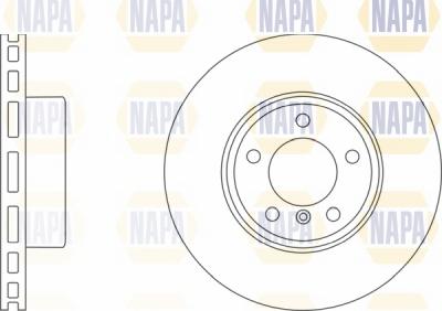 NAPA NBD5444 - Гальмівний диск avtolavka.club