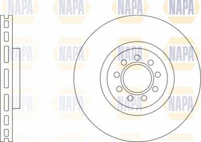 NAPA NBD5548 - Гальмівний диск avtolavka.club