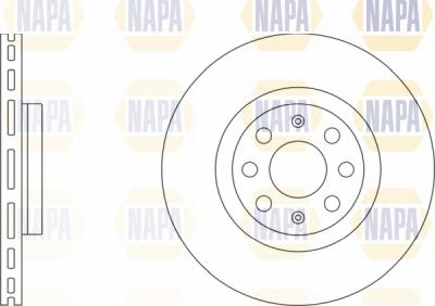 NAPA NBD5512 - Гальмівний диск avtolavka.club