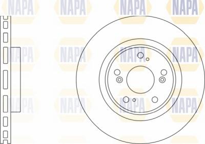 NAPA NBD5608 - Гальмівний диск avtolavka.club