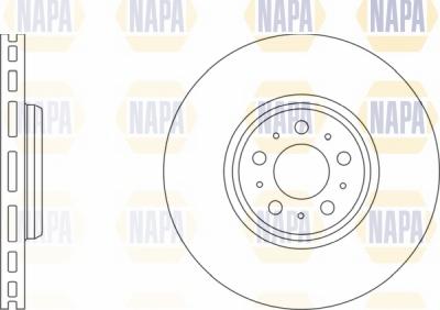 NAPA NBD5140 - Гальмівний диск avtolavka.club