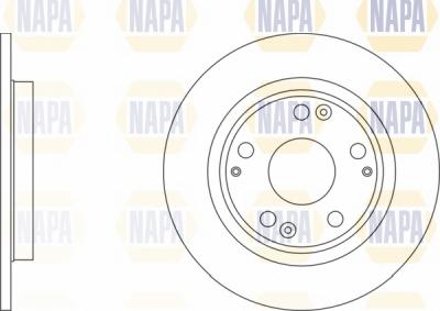 NAPA NBD5823 - Гальмівний диск avtolavka.club