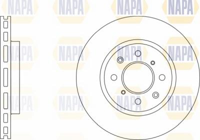 NAPA NBD5390 - Гальмівний диск avtolavka.club