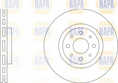 NAPA NBD5305 - Гальмівний диск avtolavka.club