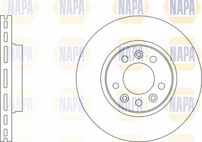 NAPA NBD5314 - Гальмівний диск avtolavka.club