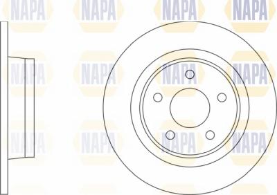 NAPA NBD5331 - Гальмівний диск avtolavka.club