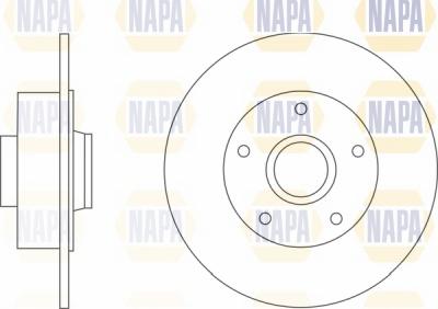 NAPA NBD5203 - Гальмівний диск avtolavka.club