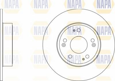 NAPA NBD5791 - Гальмівний диск avtolavka.club