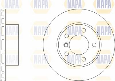 NAPA NBD5741 - Гальмівний диск avtolavka.club