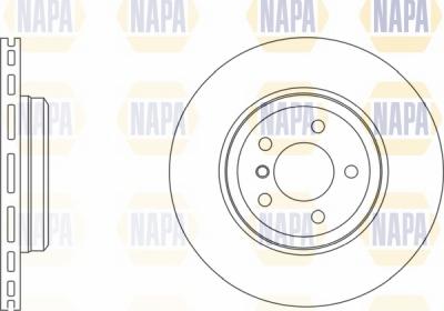 NAPA NBD5784 - Гальмівний диск avtolavka.club