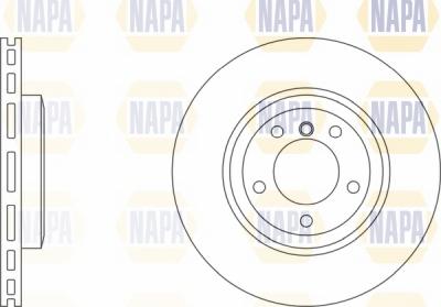 NAPA NBD5728 - Гальмівний диск avtolavka.club
