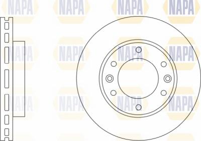 NAPA NBD5778 - Гальмівний диск avtolavka.club