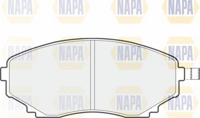 NAPA NBP1718 - Гальмівні колодки, дискові гальма avtolavka.club
