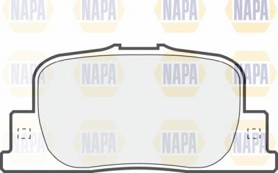 NAPA NBP1731 - Гальмівні колодки, дискові гальма avtolavka.club