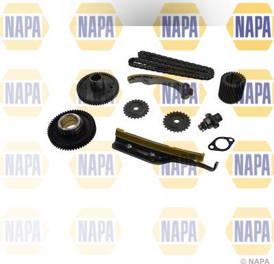 NAPA NCK4100 - Комплект ланцюга приводу распредвала avtolavka.club